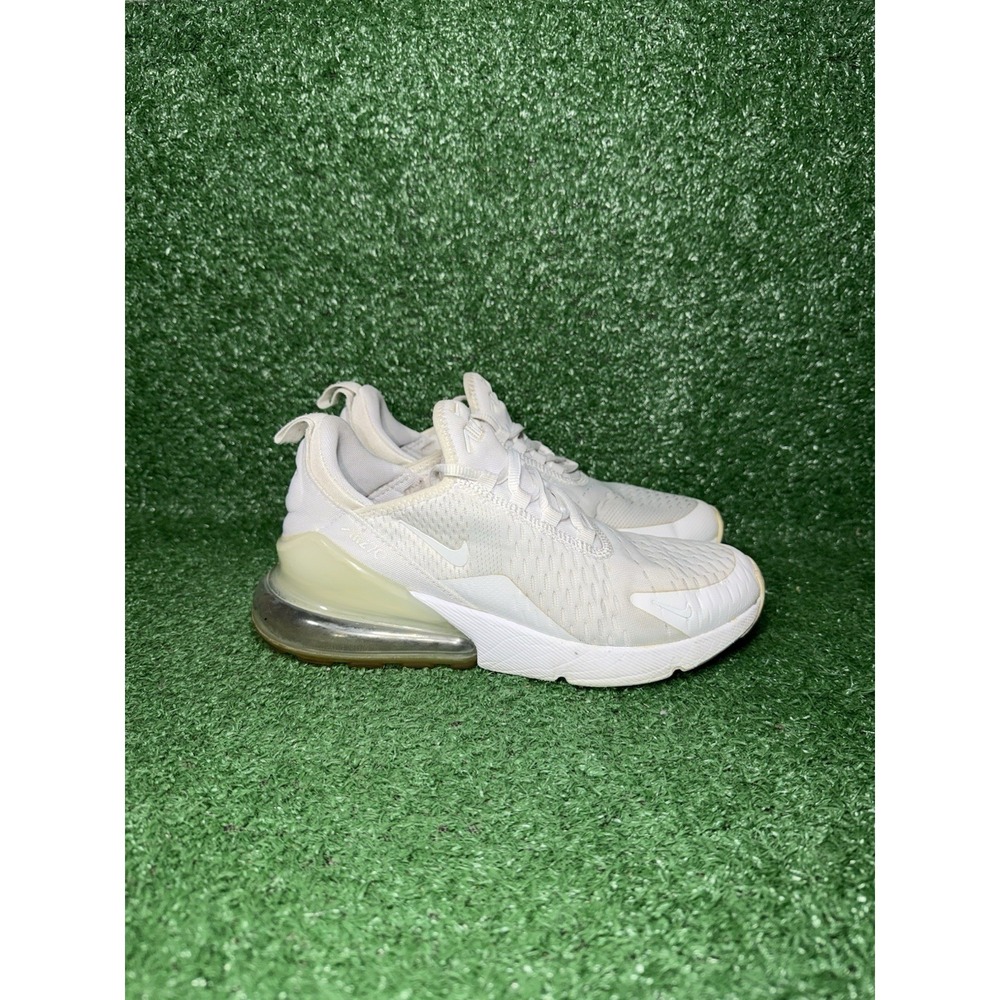 Nike Air Max 270 Women Size 7‎ Mens 5.5 White Running Shoes Comfort Sneakers